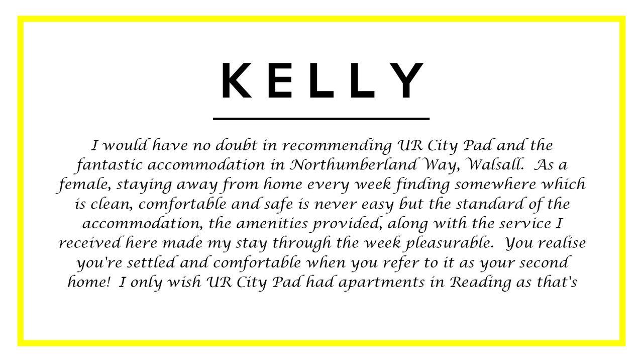 Ur City Pad - Regent Wharf Walsall Exterior foto